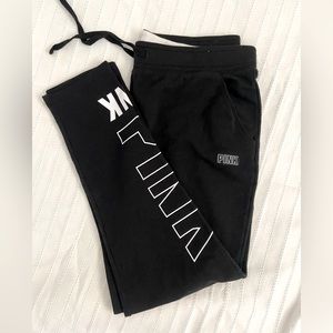 PINK sweat pants with pockets